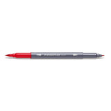 STAEDTLER® Doppelfasermaler mit Pinselspitze, wasservermalbar, 18 Stück