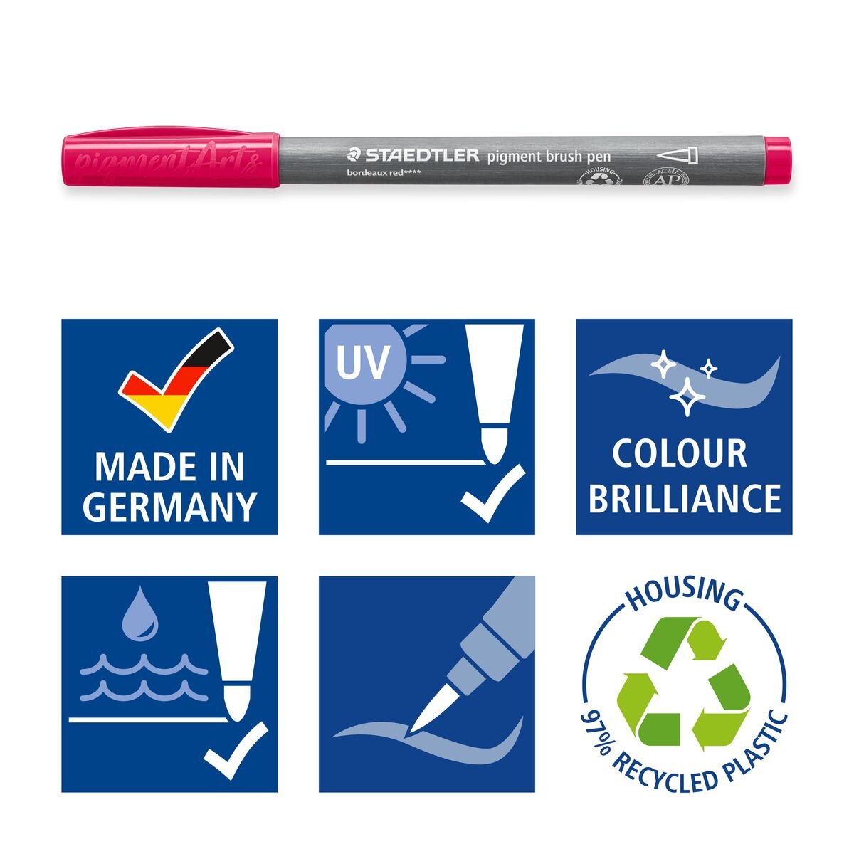 STAEDTLER® Schreibset Brush Lettering Set, 9-teilig, 100% PEFC