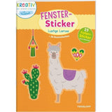 Tessloff Fenster-Sticker. Lustige Lamas 24 Ausmalseiten und 25 Folien-Sticker