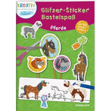 Tessloff Glitzer-Sticker Bastelspaß.Pferde