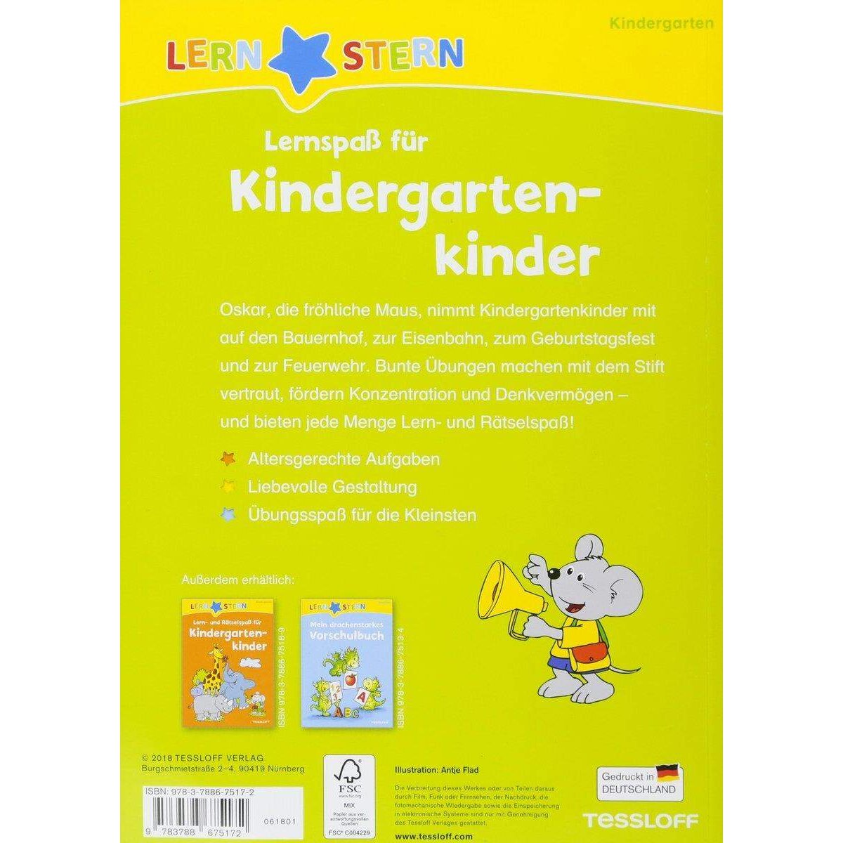 Tessloff Lernstern - Lernspaß für Kindergartenkinder