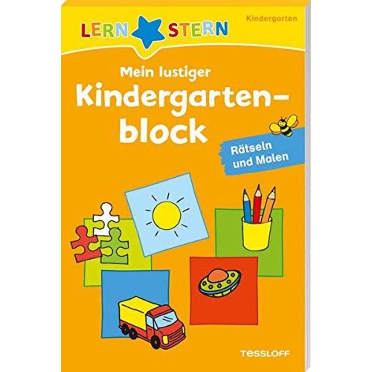 Tessloff Mein lustiger Kindergartenblock - Rätseln und Malen