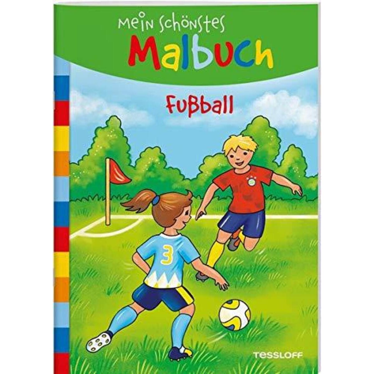 Tessloff Mein schönstes Malbuch. Fußball