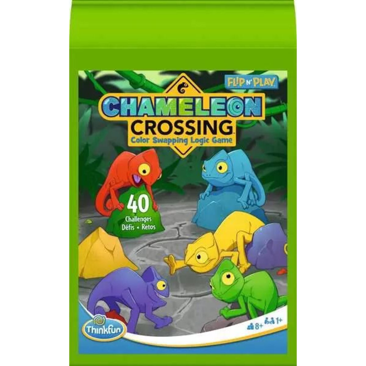 ThinkFun Flip n’ Play-Chameleon Crossing