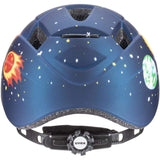 Uvex Unisex Jugend, kid 2 cc Fahrradhelm, Größe 46 - 52 cm, Dark blue rocket man